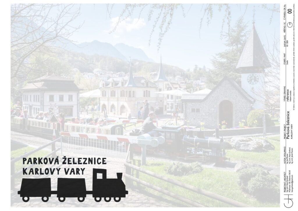 Studie parkové železnice Karlovy Vary – strana 1